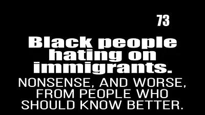 BOB AVAKIAN REVOLUCIÓN #073: Personas negras que odian a los inmigrantes. Tonterías, y cosas peores, de parte de las personas que deberían tener mejor criterio.