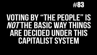 BOB AVAKIAN REVOLUCIÓN #083: La votación por “el pueblo” no es la forma básica en que se deciden las cosas bajo este sistema capitalista.
