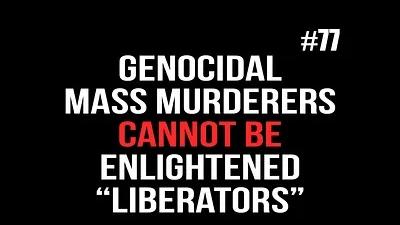 BOB AVAKIAN REVOLUCIÓN #077: Los asesinos genocidas en masa no pueden ser “liberadores” ilustrados