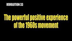 Lee más sobre el artículo BOB AVAKIAN REVOLUCIÓN #033: La poderosa experiencia positiva del movimiento de los años 1960 —la importancia crucial de unirse ampliamente contra las injusticias y atrocidades, bregando con la mente abierta sobre diferentes ideas y programas, y un debate de principios sobre las diferencias.