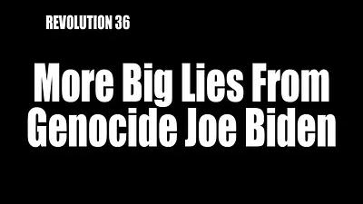 BOB AVAKIAN REVOLUCIÓN #036: Otras grandes mentiras de parte del Genocida Joe Biden