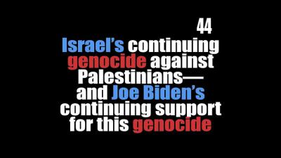 BOB AVAKIAN REVOLUCIÓN #044: El continuo genocidio israelí contra los palestinos — y el continuo apoyo de Joe Biden a este genocidio
