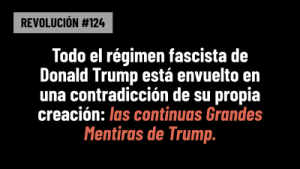 Lee más sobre el artículo BOB AVAKIAN REVOLUCIÓN #124: Todo el régimen fascista de Donald Trump está envuelto en una contradicción de su propia creación: las continuas Grandes Mentiras de Trump.