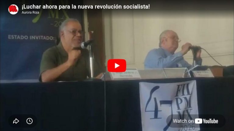 Lee más sobre el artículo Presentación ¡Luchar ahora para la nueva revolución socialista!