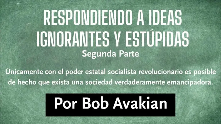Lee más sobre el artículo RESPONDIENDO A IDEAS IGNORANTES Y ESTÚPIDAS – Segunda parte 